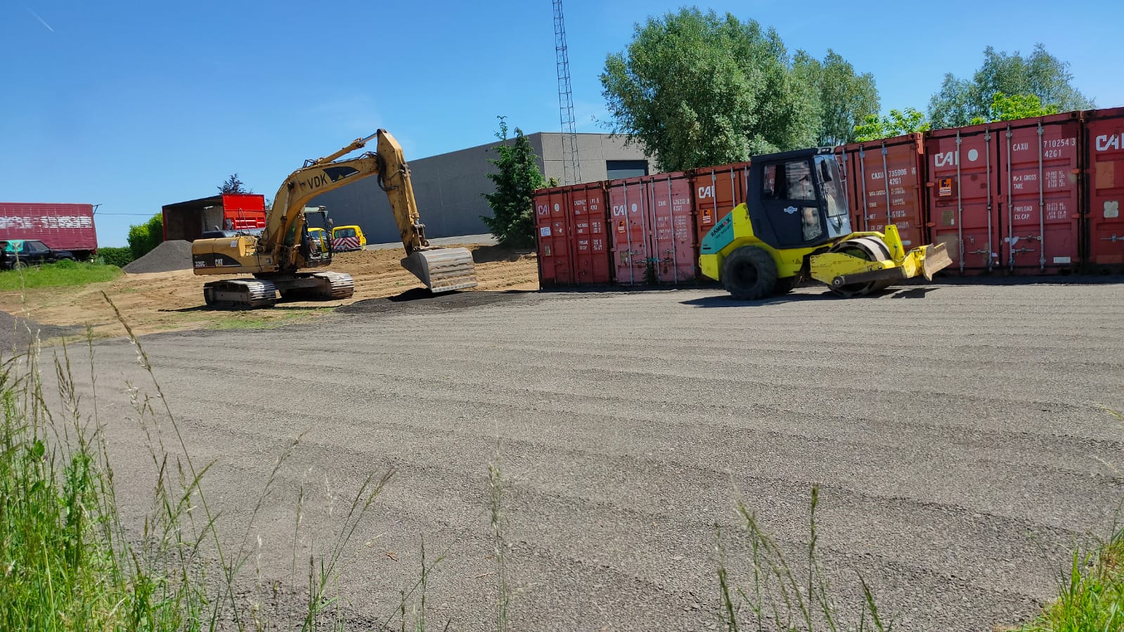 Terrassement parking