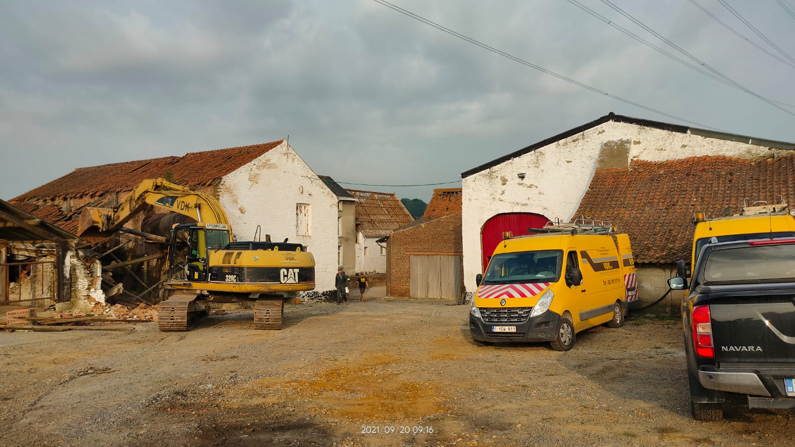 Chantier de démolition